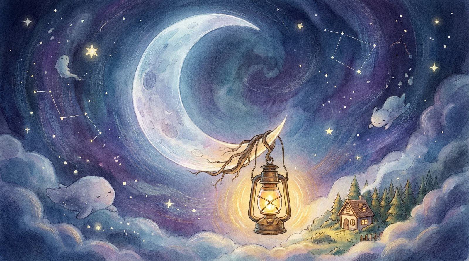 waning crescent spiritual lover personality